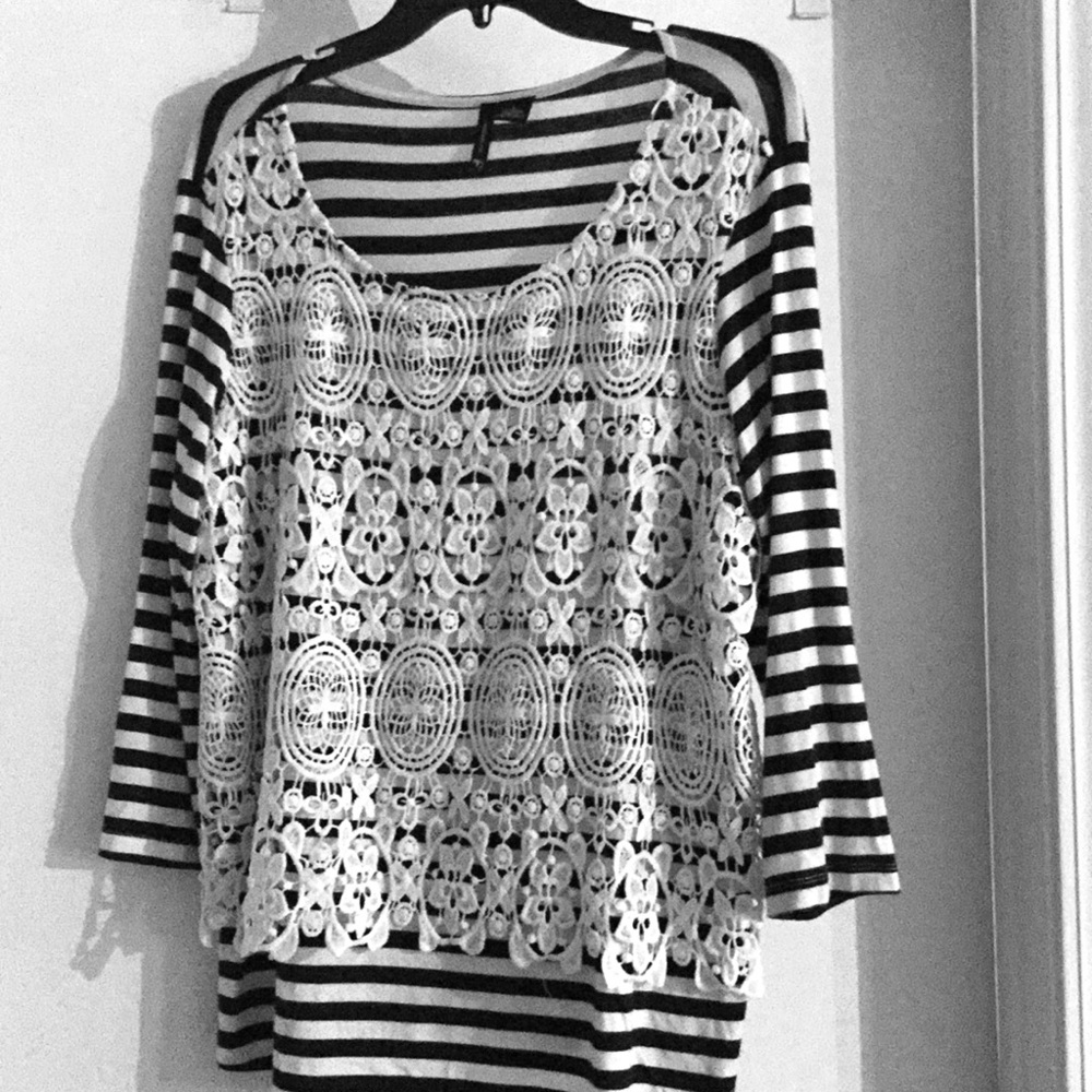 3/4 sleeves top